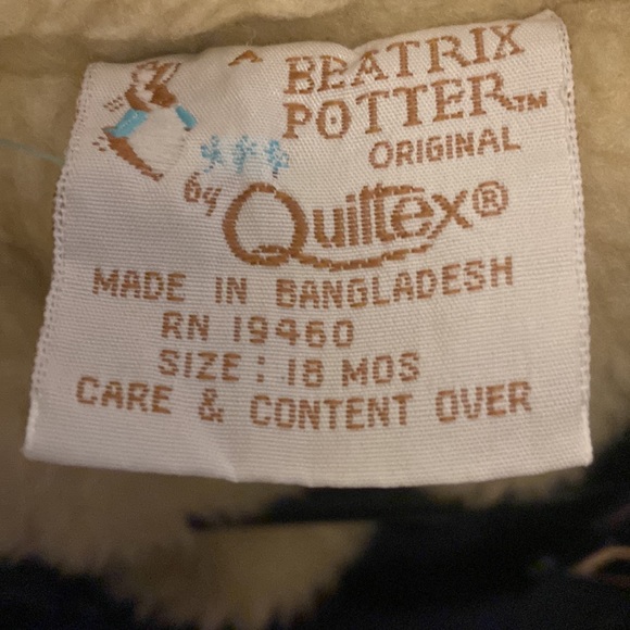 Vintage Beatrice Potter Snowsuit - Picture 6 of 9